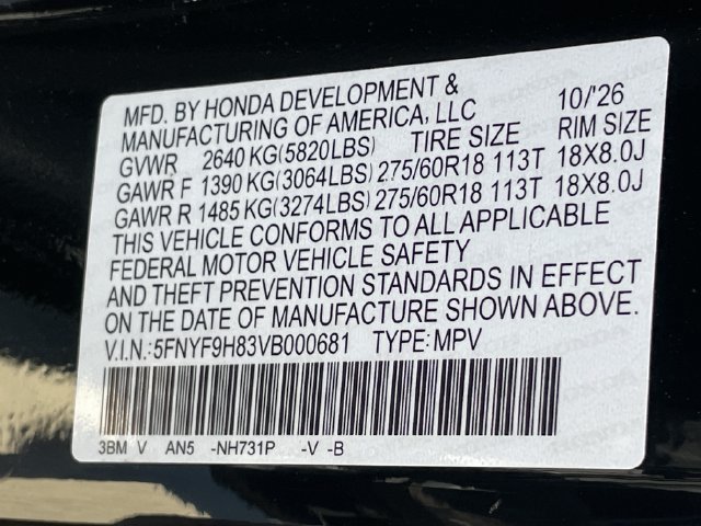 New 2027 Honda Passport TrailSport Elite image 25