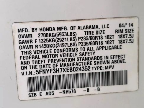 Used 2014 Honda Pilot EX-L image 33