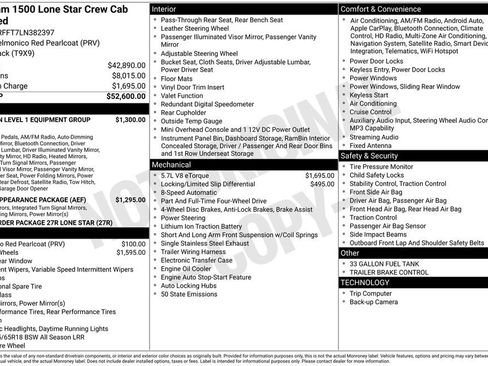 Used 2020 RAM 1500 Lone Star image 8