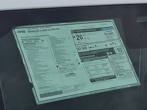 New 2026 Jeep Wrangler Unlimited Sahara AWD/4WD image 20