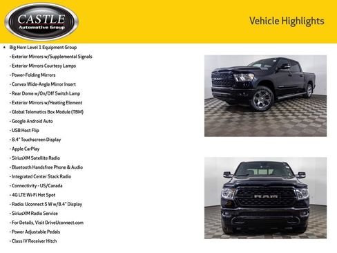 Used 2022 RAM 1500 Big Horn AWD/4WD image 8