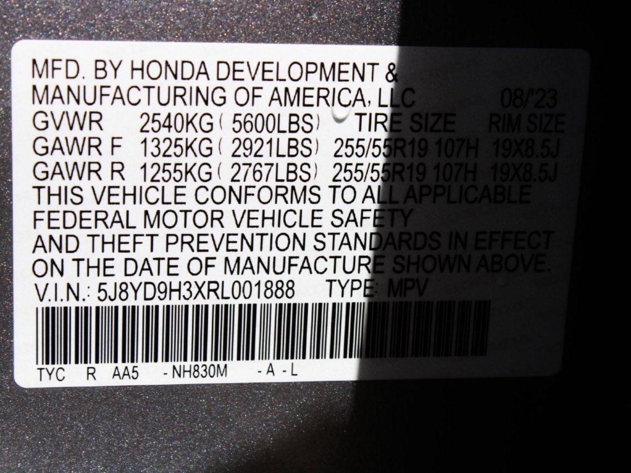 Certified 2024 Acura MDX FWD image 36