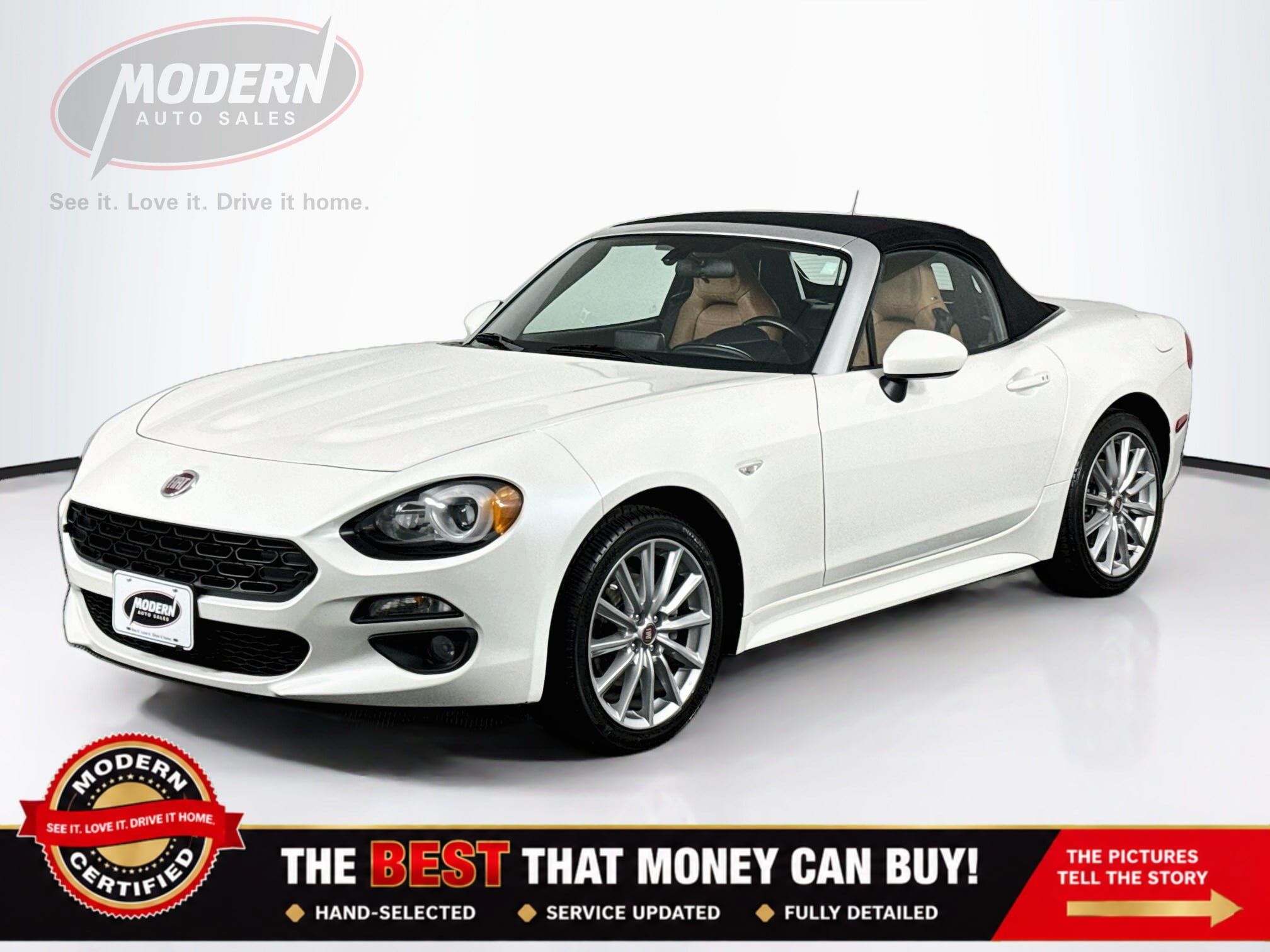 Used 2018 FIAT 124 Spider Lusso w/ Navigation & Sound Group RWD image 1