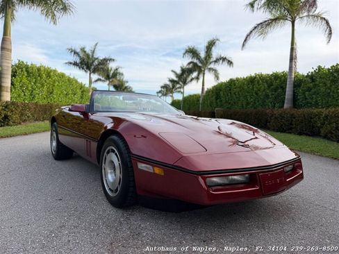 Used 1987 Chevrolet Corvette Convertible RWD image 1