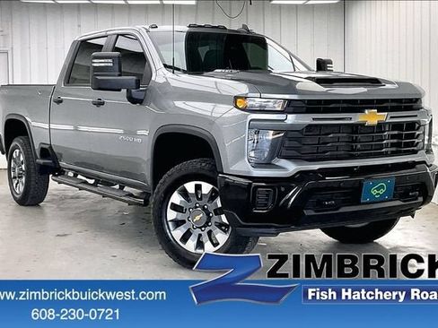 Certified 2025 Chevrolet Silverado 2500 Custom w/ Custom Value Package AWD/4WD image 1