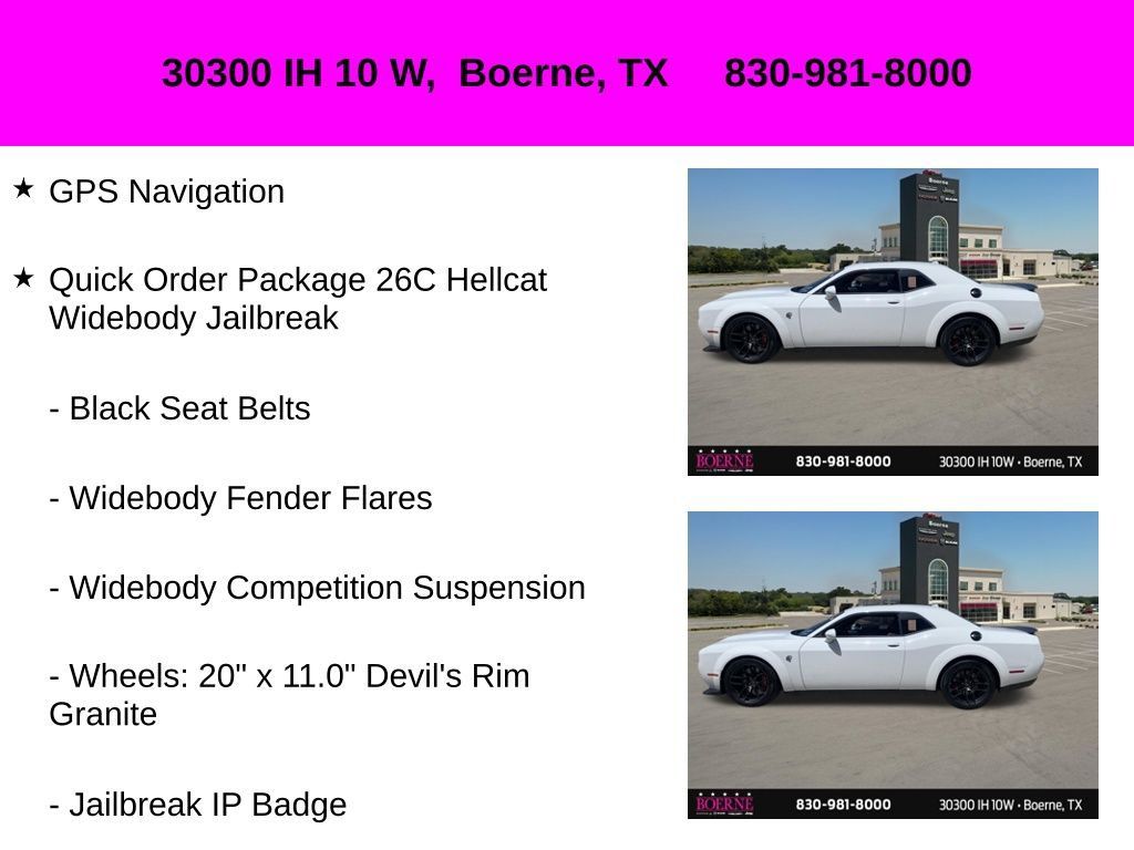 Used 2023 Dodge Challenger SRT Hellcat RWD image 10