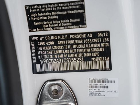 Used 2012 Porsche 911 Carrera S RWD image 40