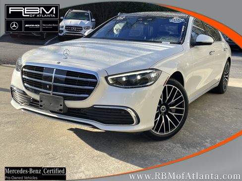 Certified 2022 Mercedes-Benz S 500 4MATIC image 1