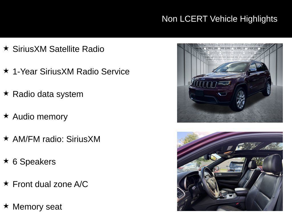 Used 2017 Jeep Grand Cherokee Limited w/ Luxury Group II AWD/4WD image 30