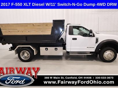 Certified 2017 Ford F550 4x4 Regular Cab Super Duty w/ XLT Value Package