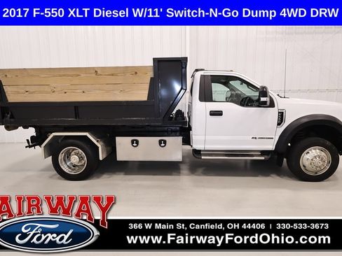 Certified 2017 Ford F550 4x4 Regular Cab Super Duty w/ XLT Value Package image 1