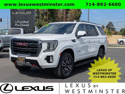 Used 2021 GMC Yukon AT4 w/ Rear Media and Nav Package