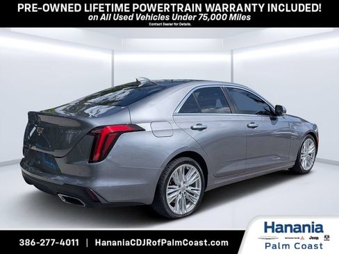 Used 2022 Cadillac CT4 Premium Luxury w/ Climate Package RWD image 3