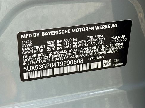 New 2026 BMW X3 xDrive30 w/ Premium Package image 44