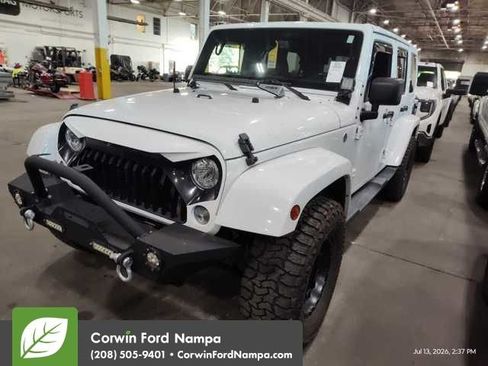 Used 2018 Jeep Wrangler Unlimited Sahara w/ Max Tow Package AWD/4WD image 1