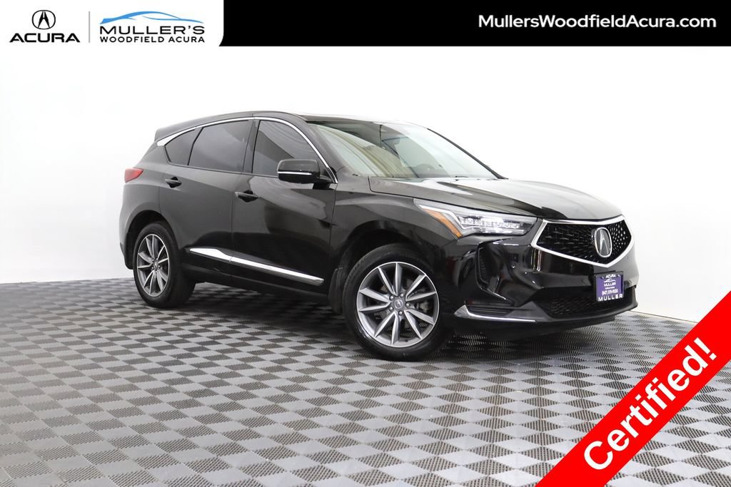 Certified 2024 Acura RDX w/ Technology Package AWD/4WD image 1