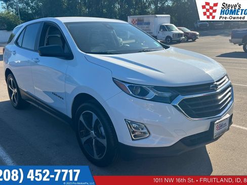 Used 2021 Chevrolet Equinox LS w/ LPO, Blackout Package AWD/4WD image 1