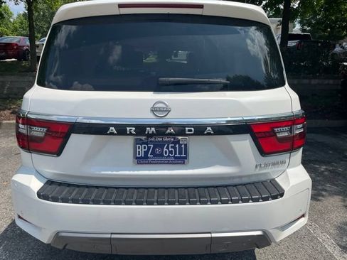 Used 2023 Nissan Armada Platinum w/ Captain's Chairs Package AWD/4WD image 5