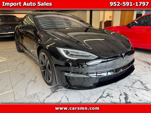 Used 2021 Tesla Model S Plaid AWD/4WD image 1