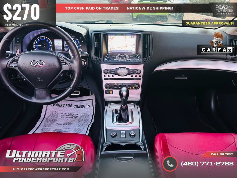Used 2014 INFINITI Q60 IPL RWD image 9