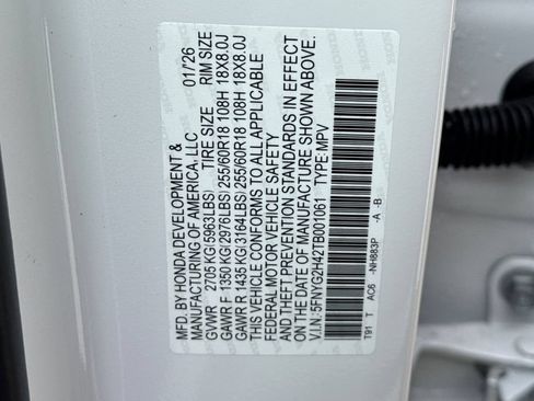 Certified 2026 Honda Pilot EX-L image 38