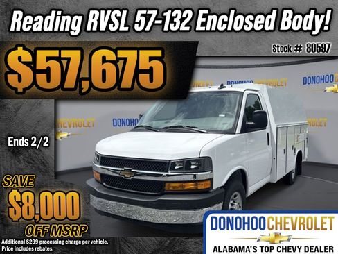 New 2025 Chevrolet Express 3500 w/ Power Convenience Package image 1