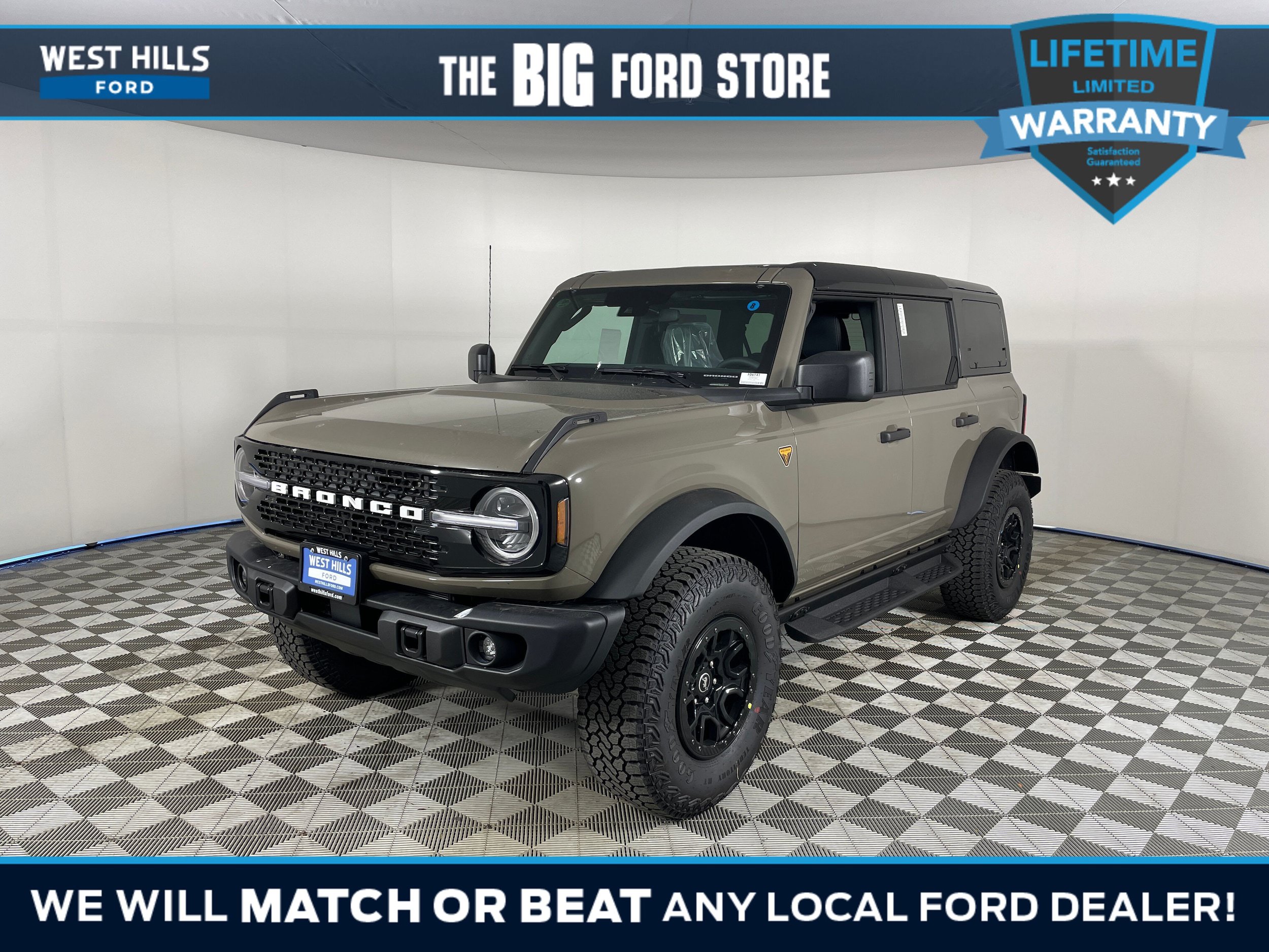 New 2026 Ford Bronco Badlands w/ Sasquatch Package AWD/4WD image 1