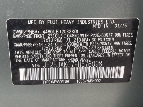 Used 2015 Subaru Forester 2.5i Limited AWD/4WD image 39