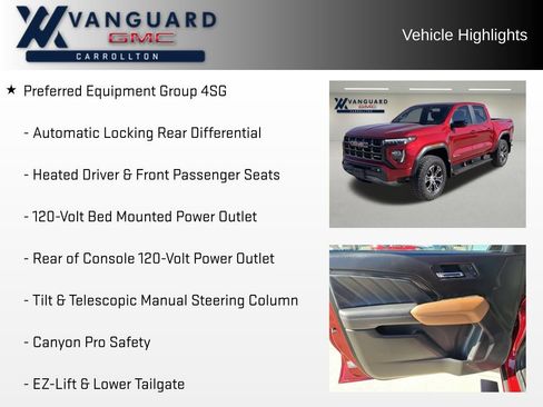Used 2024 GMC Canyon AT4 w/ Technology Package image 16