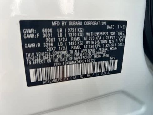 Certified 2024 Subaru Ascent Onyx Edition Limited image 12