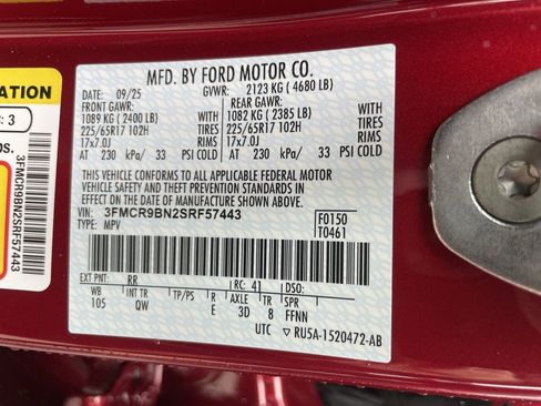 New 2025 Ford Bronco Sport Big Bend w/ Convenience Package image 45