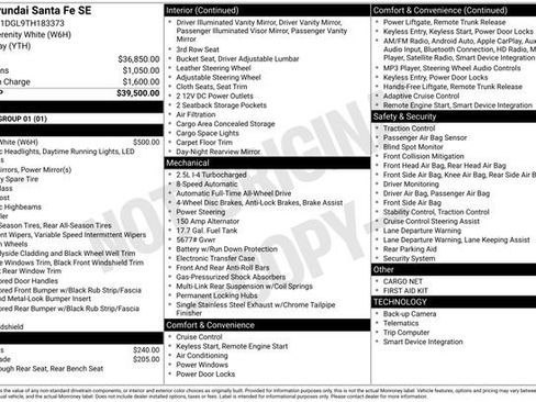 New 2026 Hyundai Santa Fe SE AWD/4WD image 25