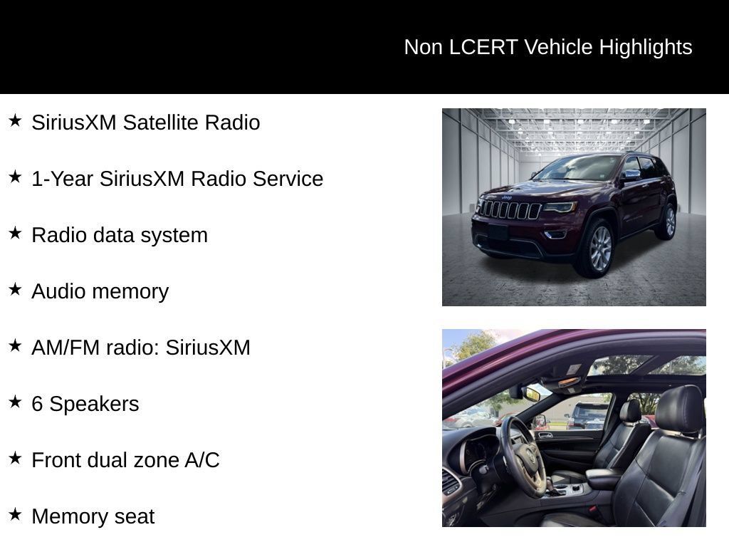 Used 2017 Jeep Grand Cherokee Limited w/ Luxury Group II AWD/4WD image 30