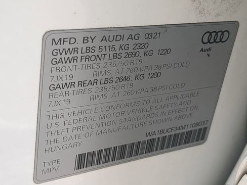 Used 2021 Audi Q3 2.0T Premium Plus image 41