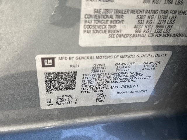 Certified 2021 GMC Sierra 1500 SLT w/ SLT Premium Plus Package AWD/4WD image 35