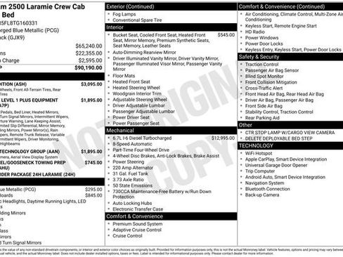 New 2026 RAM 2500 Laramie w/ Night Edition AWD/4WD image 15