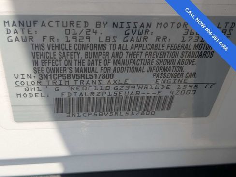 Used 2024 Nissan Kicks S FWD image 19