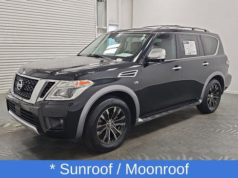 Used 2018 Nissan Armada Platinum w/ Captain Seat Package RWD image 6