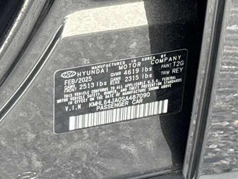 Certified 2025 Hyundai Sonata SEL AWD/4WD image 31