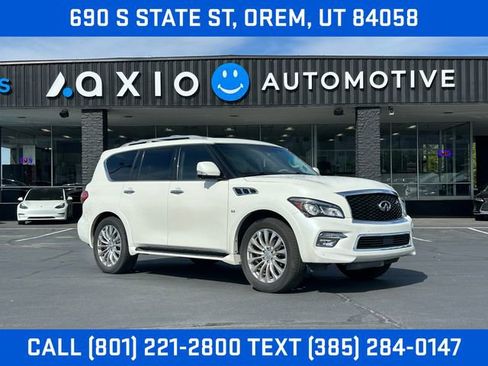 Used 2015 INFINITI QX80 4WD w/ 22" Wheel Package image 1