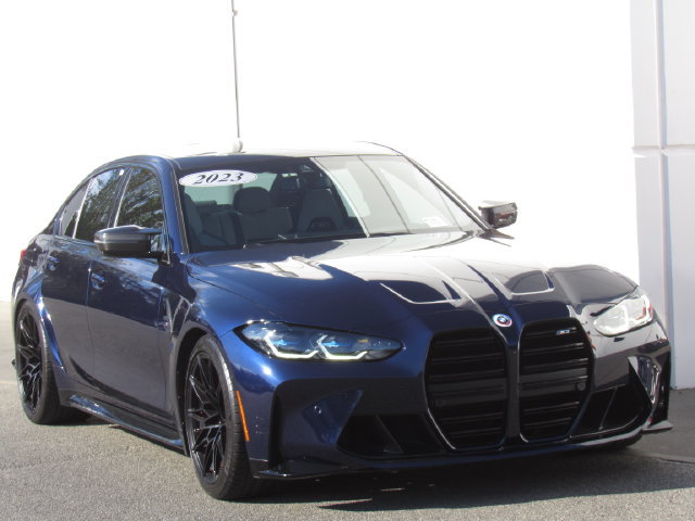 Used 2023 BMW M3 w/ M Carbon Exterior Package RWD image 2