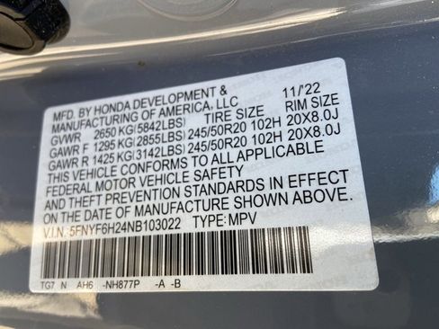 Used 2022 Honda Pilot Special Edition image 32