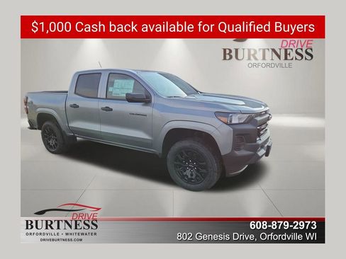 New 2026 Chevrolet Colorado W/T w/ WT Custom Package AWD/4WD image 1