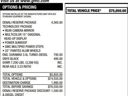 Certified 2025 GMC Sierra 1500 Denali w/ Denali Reserve Package image 2