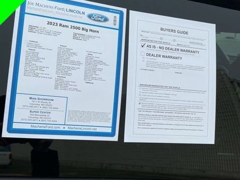 Used 2023 RAM 2500 Lone Star w/ Level 1 Equipment Group w/2_Y image 7