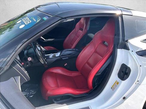 Used 2018 Chevrolet Corvette Stingray Coupe w/ Carbon Flash Badge Package RWD image 26