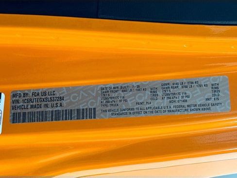 New 2025 Jeep Gladiator Mojave w/ Safety Group image 34