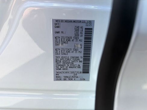 New 2026 Nissan Murano SL AWD/4WD image 36