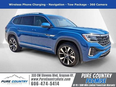 Used 2025 Volkswagen Atlas SEL Premium R-Line AWD/4WD image 1