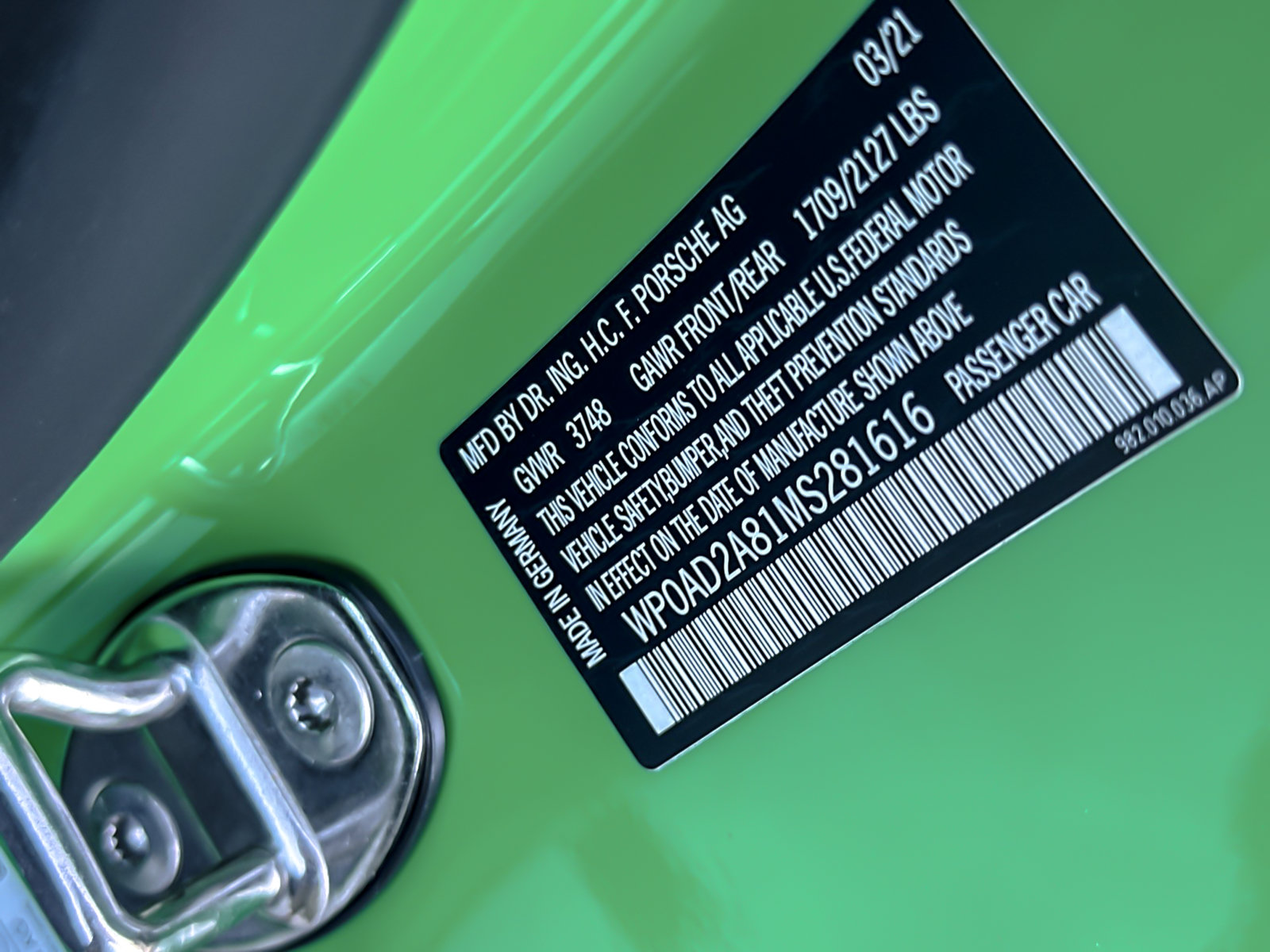 Certified 2021 Porsche 718 Cayman GTS RWD image 35
